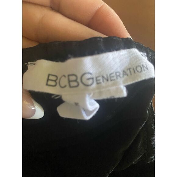 BCBGENERATION XXS Black halter a-line mini dress - Picture 12 of 14